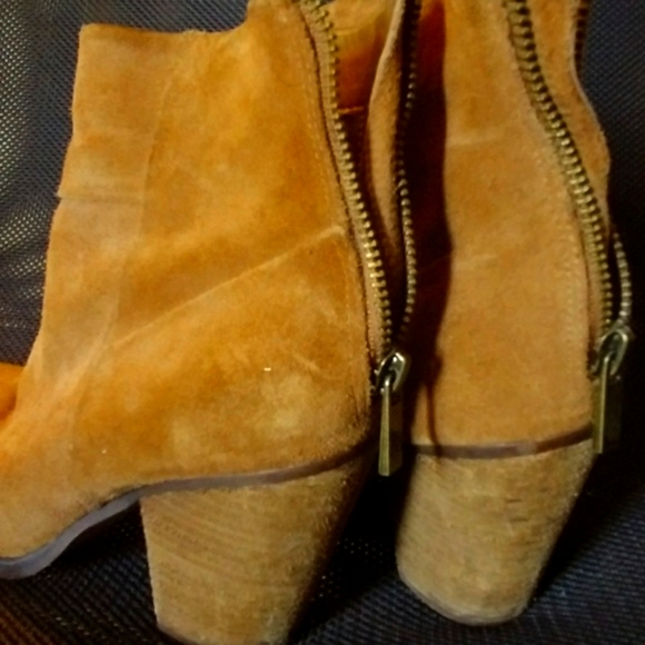 Leather Suede ankle boots - Picture 2 of 3